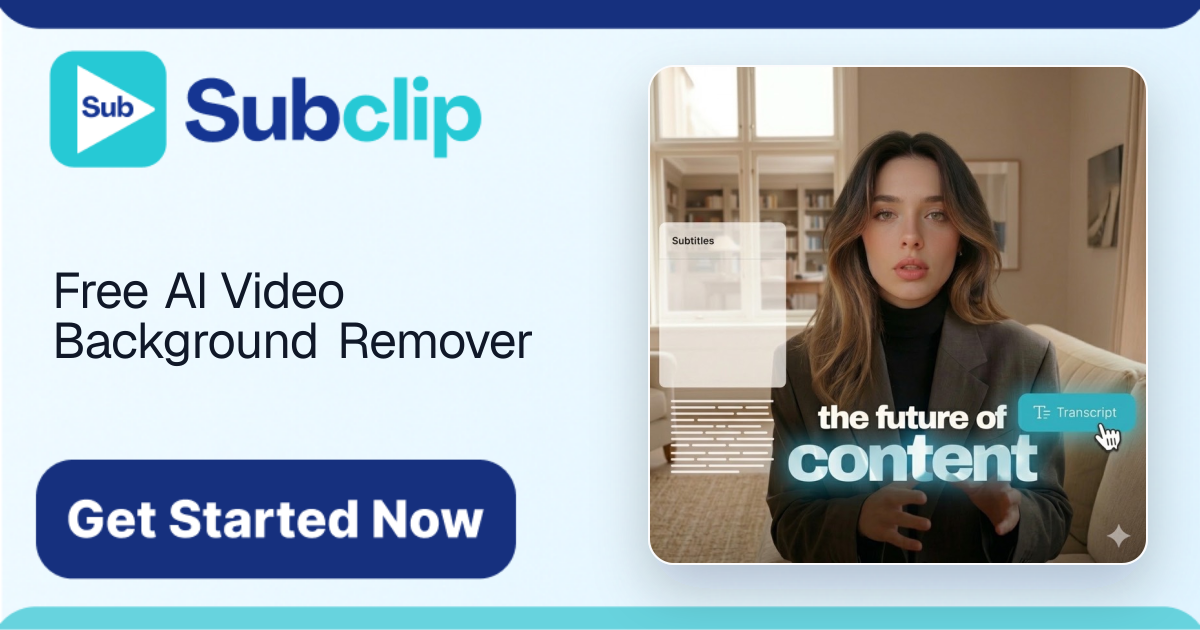 Free Unlimited AI Video Background Remover