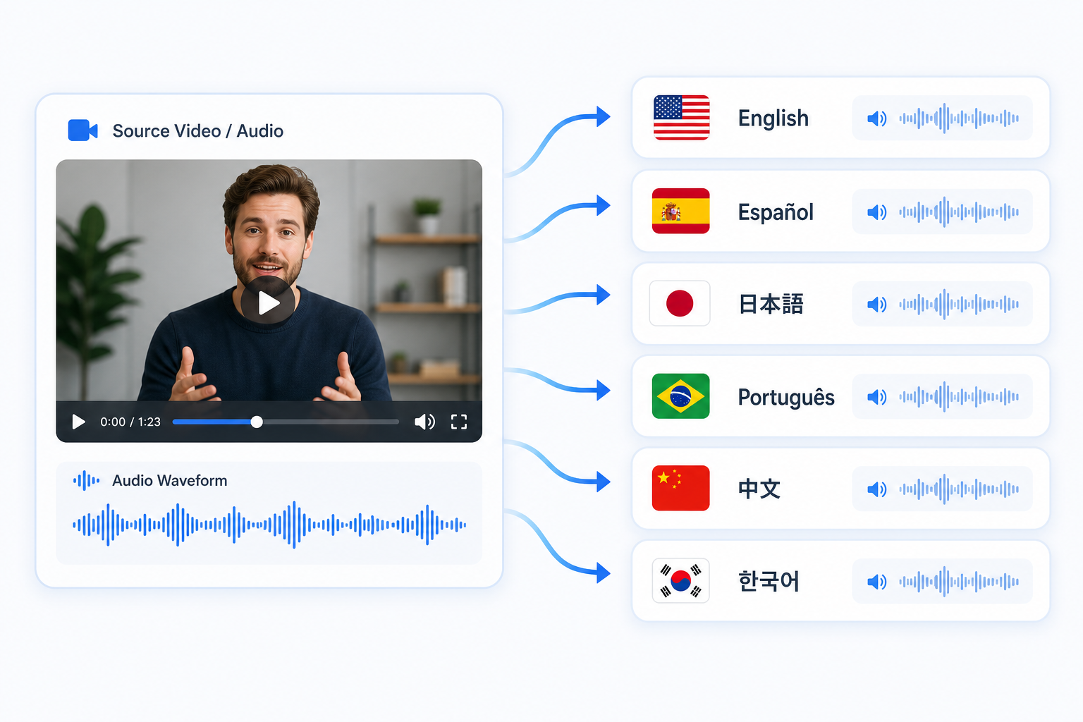 AI Video Dubbing