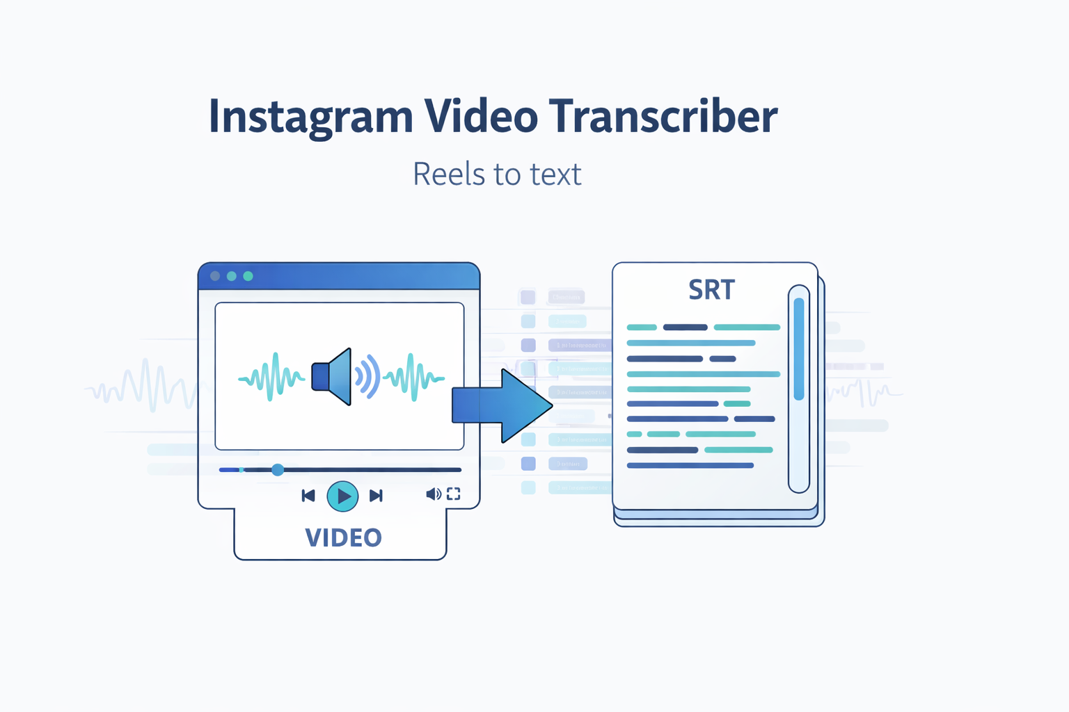 Transcripteur vidéo Instagram