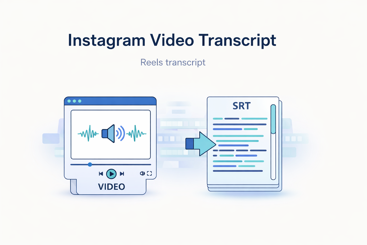 Transcription vidéo Instagram