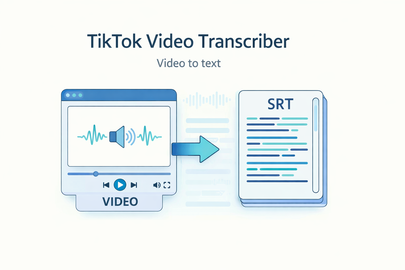 Transcripteur vidéo TikTok